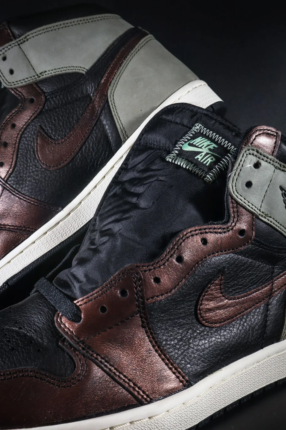Close-Up Shot of a Pair of Sneakers