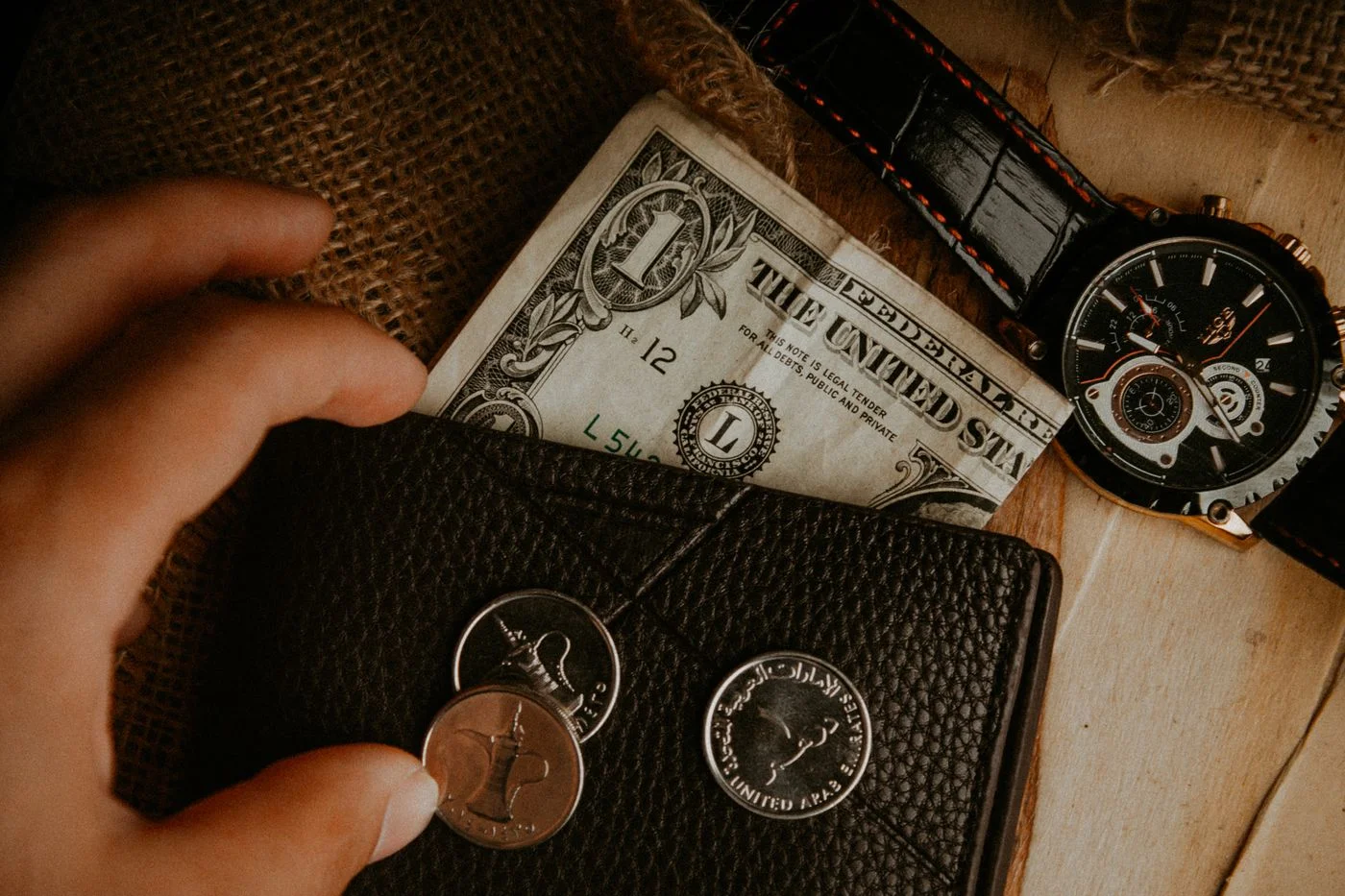 Wallet with Money