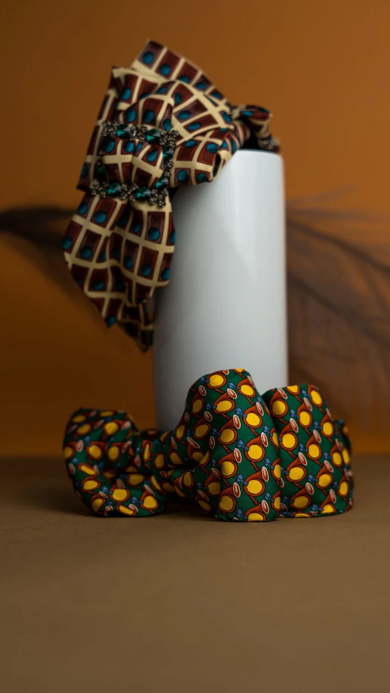 Close-Up Shot of Hair Ties